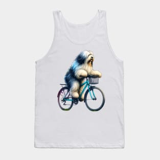 Bergamasco Sheepdog Biking Tank Top